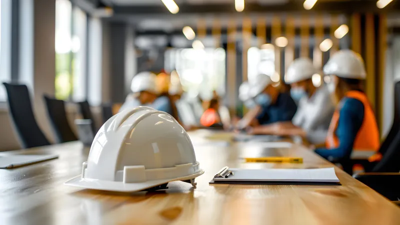 Engineers supervising structural upgrades on a federal civilian agency hospital infrastructure program.